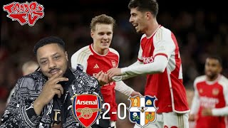 Arsenal 2-0 Luton Town | Troopz Match Reaction | ESR Would Be Where Cole Palmer Is Without Injuries!