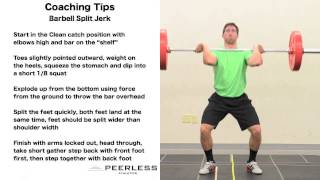 124. Barbell Split Jerk