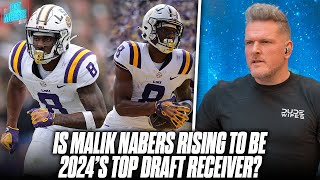 Malik Nabors Runs 4.35 40, Is Marvin Harrison Jr Still Top WR In The Draft? | Pat McAfee Show