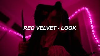 Red Velvet 레드벨벳 &#39;봐 (Look)&#39; Easy Lyrics