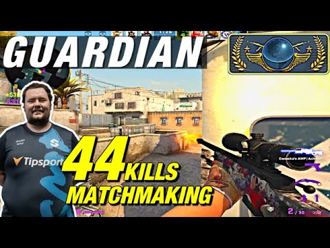 GuardiaN matchmaking dust2 (44kills)😳CSGO GuardiaN POV