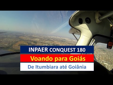 Voando para Goiás - 3a perna: Itumbiara - Goiânia