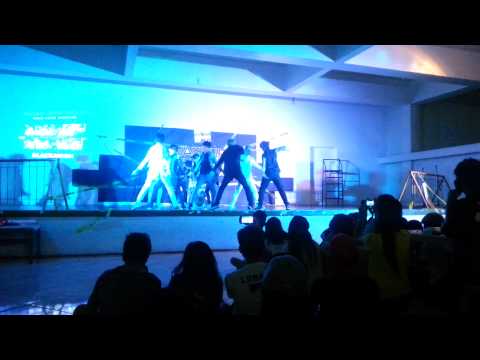 Blackmoon @ wassup kpop. Overdose intro wolf perf