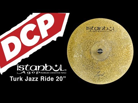 Istanbul Agop Turk Jazz Ride Cymbal 20" 1872 grams - TJR20