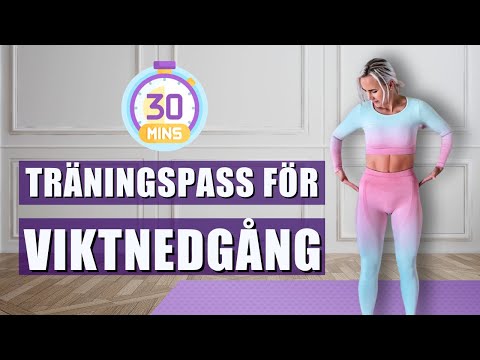 Viktnedgång på 30 minuter - Hemmaträning för effektiv fettförbränning