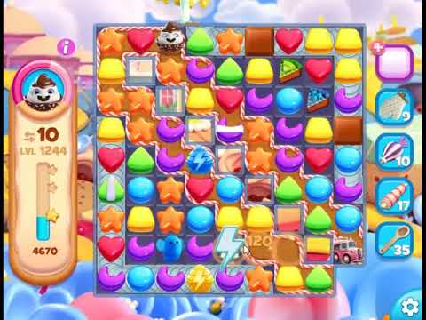 Cookie Jam Blast Level 1244 - NO BOOSTERS 🍪 | SKILLGAMING ✔️