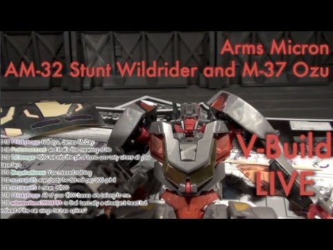 Transformers AM-32 Stunt Wildrider and M-37 Ozu - V-Build 31 - March 1 2013