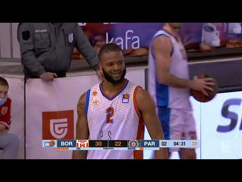 ABA Liga 2020/21 highlights, Round 14: Borac - Partizan NIS (9.1.2021)