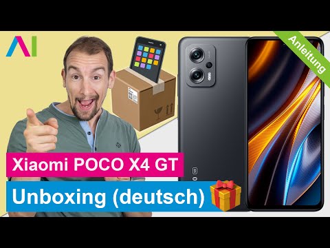 Xiaomi POCO X4 GT - Unboxing (deutsch) • 📱 • 📦 • 🆕 • Anleitung | Tutorial