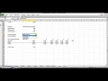Excel Modeling Basics - scenario switching and management