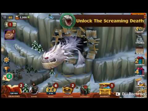 Rise of berk unlocking the screaming death HD