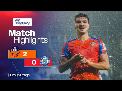 Match Highlights | AIFF Super Cup 2025-26 | Group Stage | FC Goa 2-0 Jamshedpur FC