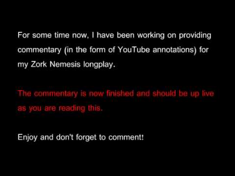 Zork Nemesis Longplay Update