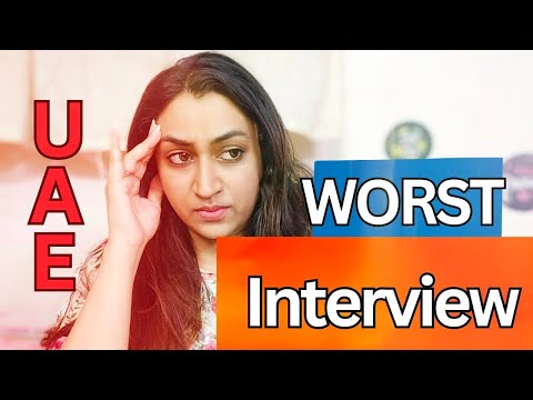 Worst INTERVIEW Experience #learnenglish #uae #communicationskills #interview 