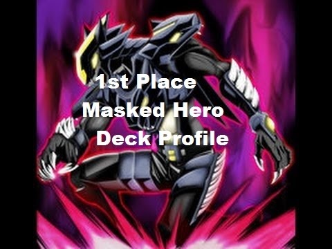 1st place locals Masked Hero Deck March 2016