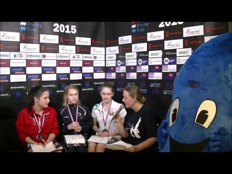 Winners Eindhoven Diving Cup 2015 Girls B 3m