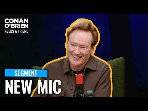 柯南音效師獻上驚喜新麥克風！| 柯南 O'Brien 的朋友需要朋友 (Conan's Audio Engineer Surprises Him With A New Microphone | Conan O'Brien Needs A Friend)