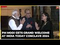 PM Modi Makes A Grand Entry At India Today Conclave 2024 | #ModiAtIndiaToday