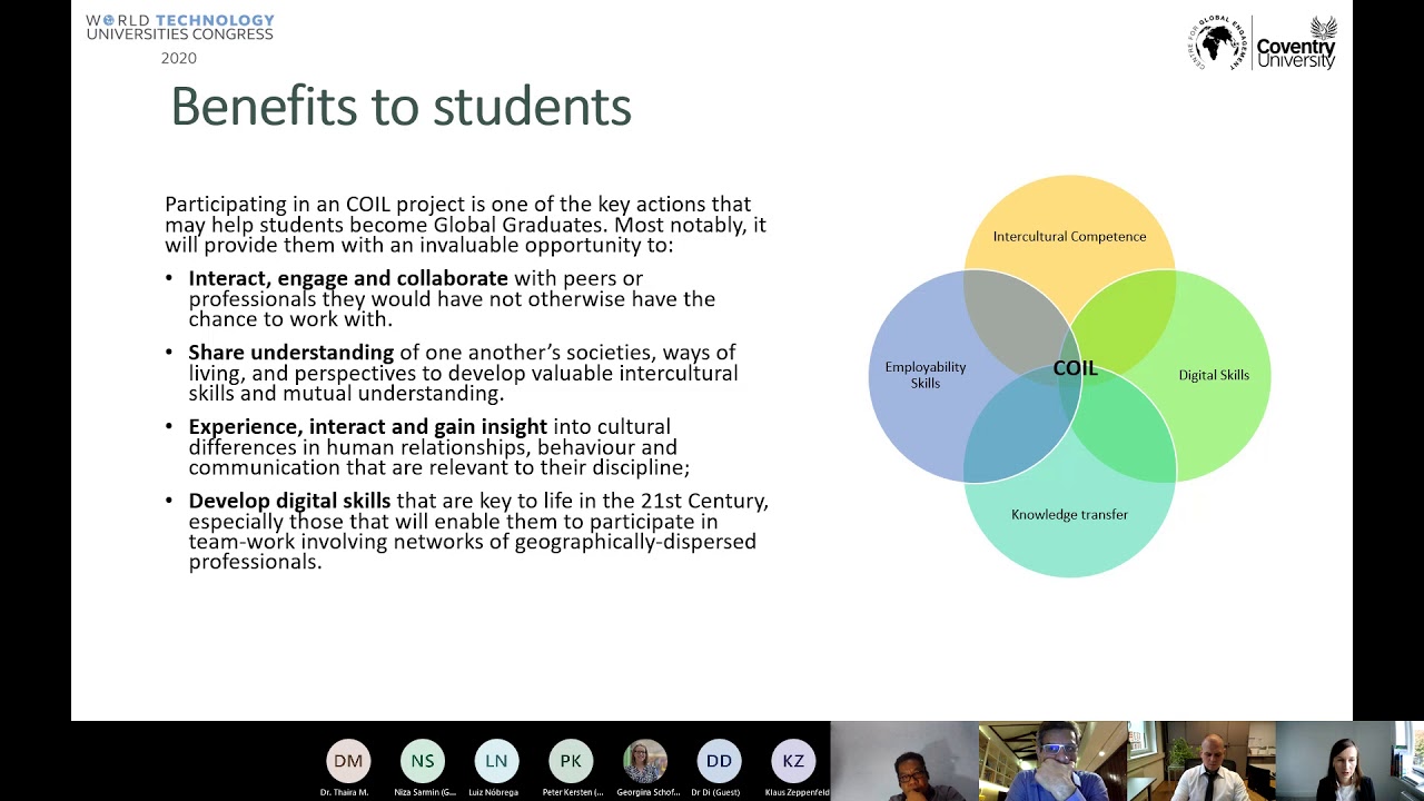 WTUC 2020: International Virtual Learning in 2020