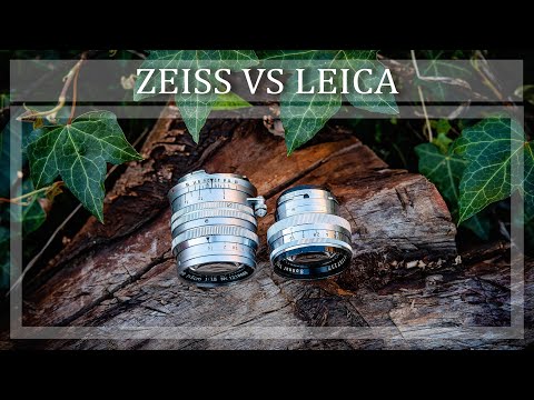 🔴 Vintage Zeiss Sonnar 50 1.5 vs Leica Summarit 50mm f1.5