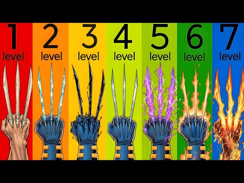The 7 Levels Of Wolverine's Claws
