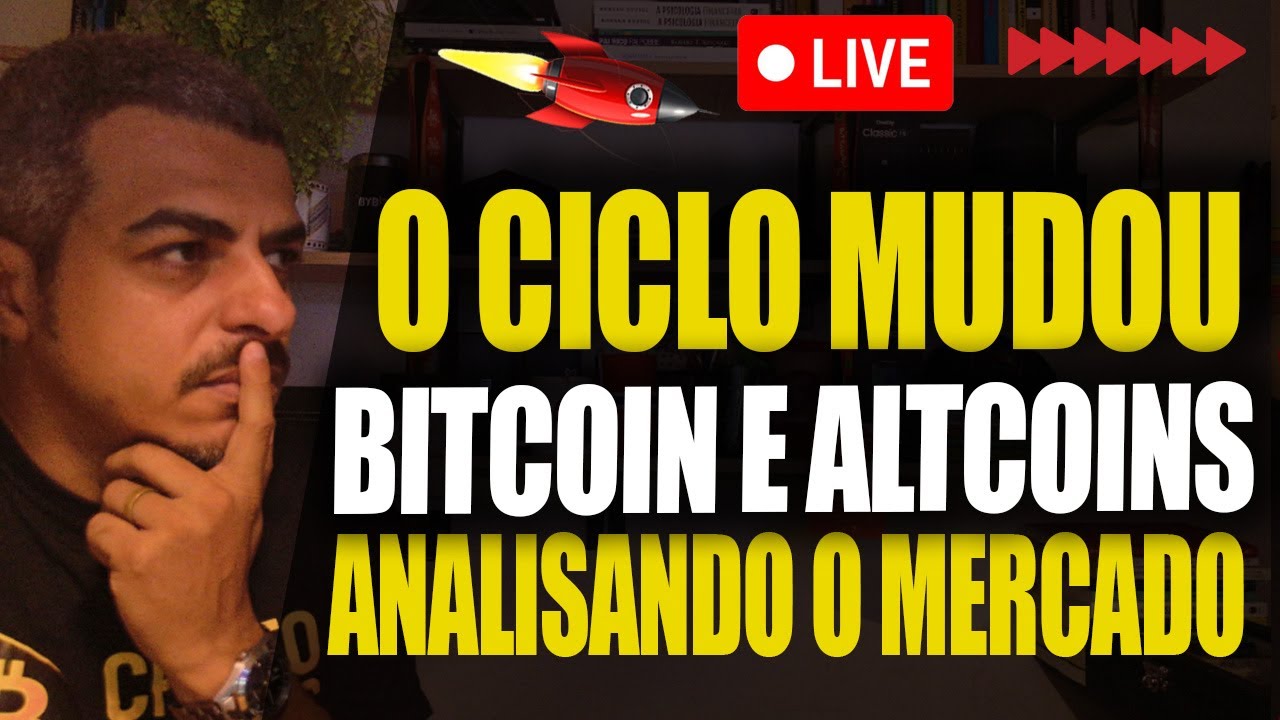BITCOIN HOJE - O CICLO MUDOU E AGORA? BITCOIN E ALTCOINS  - Analisando Mercados Bitcoins e ETFs