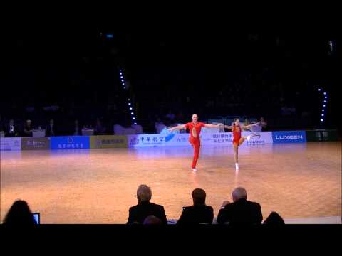 Olga SBITNEVA und Ivan YOUDIN WDSG Kaohsiung 2013 R´n´R Vorrunde Akrobatik