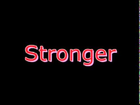 Stronger - Jennette McCurdy escrita como se canta