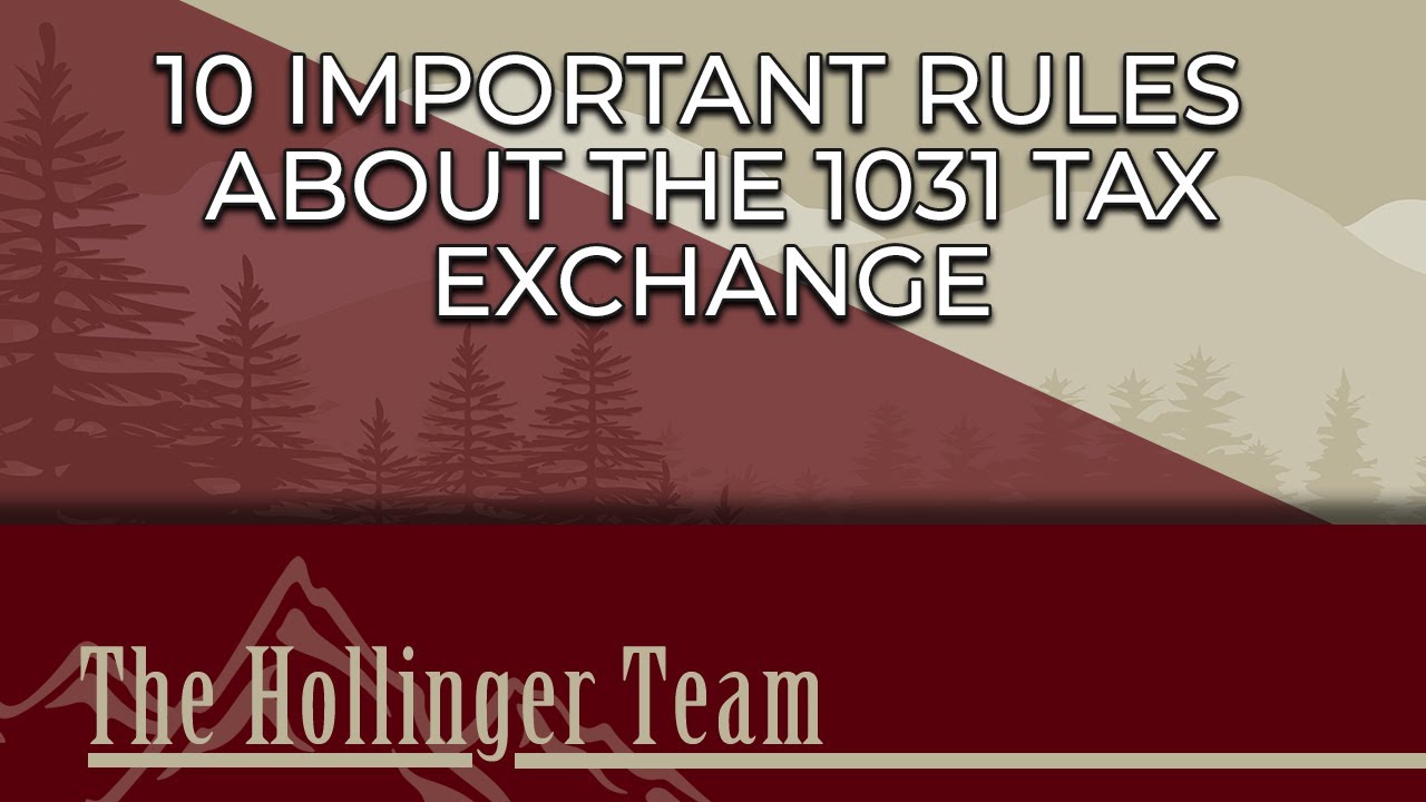 Learn About the 1031 Exchange Rules