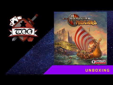 Reavers of Midgard Board Game Unboxing