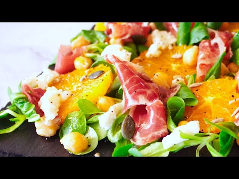 How to Make Jamon Iberico Salad