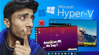 Multiple Operating system on Windows Without Lag! Hyper V Linux, Android on Windows