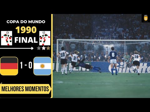 Final da Copa do Mundo 1990 - ALEMANHA 1 X 0 ARGENTINA
