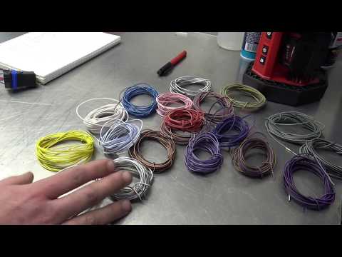 Holley Efi Unterminated main harness building from start to finish.