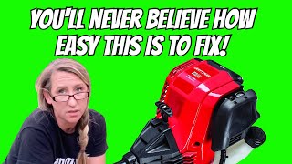Craftsman or Troybilt trimmer won't start How to easily diagnose and repair your 2 cycle trimmer.