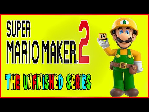 GETTING OVER IT WITH ICE THEME LEVEL! - Super Mario Maker 2 Clearing Unfinished Stream Levels #65