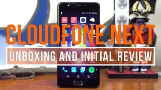Unboxing and Initial Review: Cloudfone Next