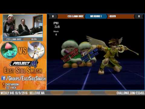 ESS Weekly #45: ESS| Llama Juice (Ice Climbers, Ivysaur) Vs ~ath (Pit) - Winners Round 1 - Project M