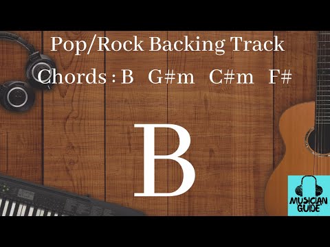 Backing Jam track |B Major| Pop Rock Soul