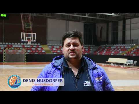 Denis Nusdorfer pred tekmo Portorož - Gorica