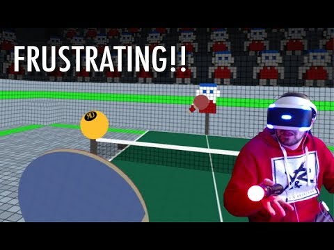 VR Ping Pong (PlayStation VR) is Frustratingly the BEST VR Ping Pong.