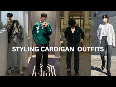Men's Cardigan Outfits Ideas Men Outfiters