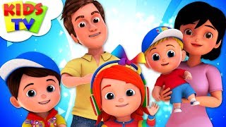 The Finger Family Song | Junior Squad Cartoons | +More Nursery Rhymes - Kids TV Baby Songs