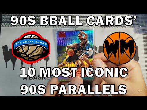 Showing Examples of @90sbballcards 10 Most Iconic 90s Parallels!