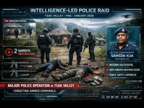 "Police Conduct Major Operation in Tsak Valley."