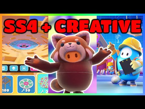 Fall Guys SS4 + Creative + New Maps LEAKED!