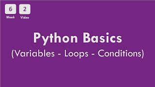 [6-2] CS50x In Arabic - Python Basics