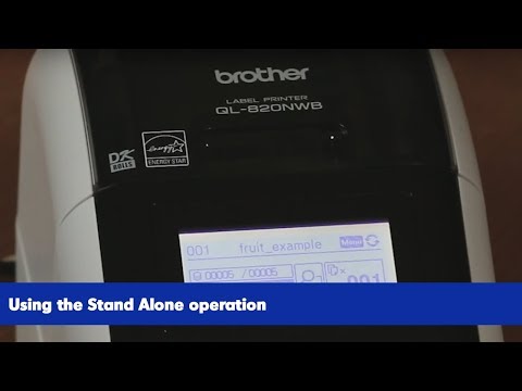 Brother QL-820NWB Wireless Wi-Fi Bluetooth Label Printer