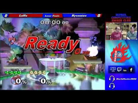 DePaul Smashfest #7 SSBM Loser Finals - Latte (Jigglypuff) vs Mr. Boffo (Yoshi)