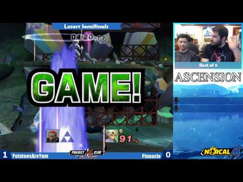 "Ascension 10/19/19" - PotatoesAreYum (Ganon) v. Pinnacle (Pika/Link) - Losers Semis